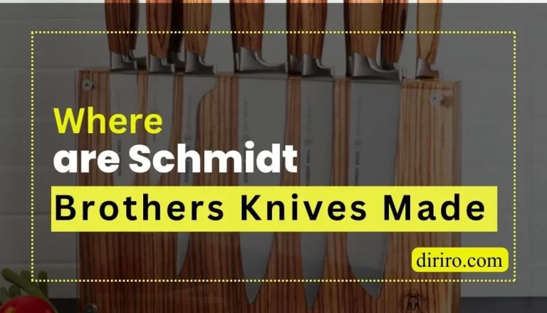 Where are Schmidt Brothers Knives Made